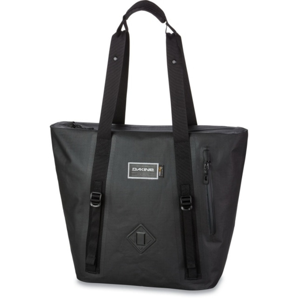 Dakine Cyclone Tote Pack 27L – Black – Waterproof Convertible Tote/Backpack